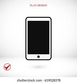 Phone vector best flat icon, EPS