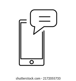 phone vector with blank white screen isolated on white background. eps 10
