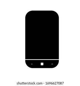 diseño vectorial de teléfono blanco aislado