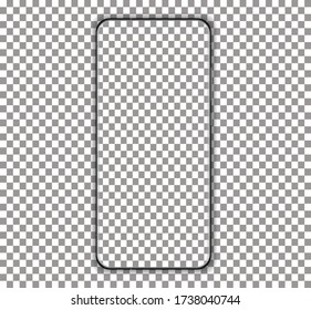 phone vector drawing isolated transparent background
