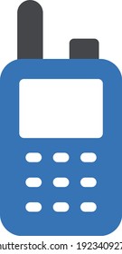 phone vector glyph colour icon