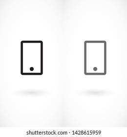 phone vector icon 10 eps , Lorem ipsum Flat design