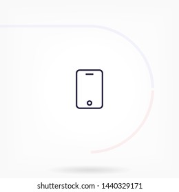 phone vector icon 10 eps , Lorem ipsum Flat design