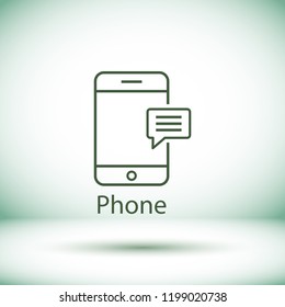 Phone Vector icon