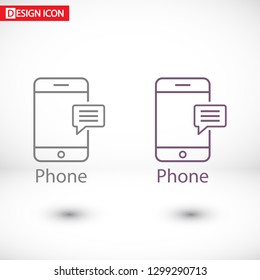 Phone Vector icon