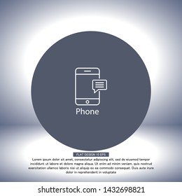 Phone Vector icon 