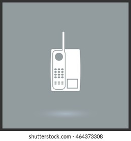 Phone. Vector icon.