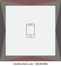 Phone Vector Icon.