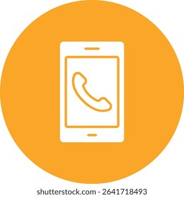 Phone vector icon. Can be used for printing, mobile and web applications.