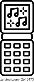 Phone vector icon. Can be used for printing, mobile and web applications.