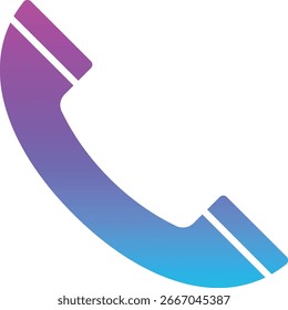 Ícone do vetor de telefone. Pode ser usado para impressão, aplicativos móveis e da Web.