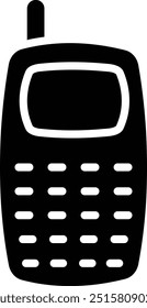 Ilustração de design de ícone de vetor de telefone