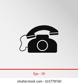 phone vector icon, Vector EPS 10 illustration style