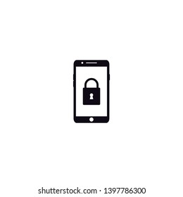 Phone vector icon, Flat design