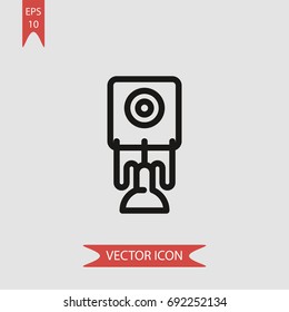 Phone vector icon, illustration symbol