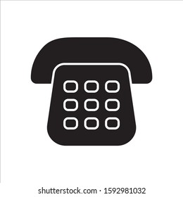 Phone vector icon illustration template