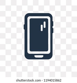 Phone vector icon isolated on transparent background, Phone transparency concept can be used web and mobile