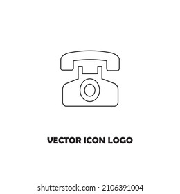 phone vector icon logo illustration