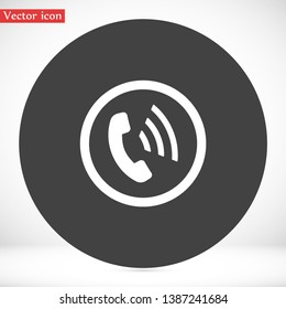 phone vector icon , Lorem ipsum flat design
