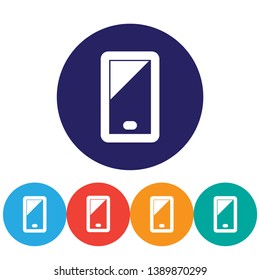 Phone  vector icon , lorem ipsum Flat design