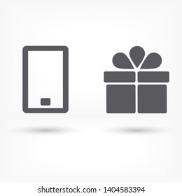 Phone Vector icon . Lorem Ipsum Illustration design