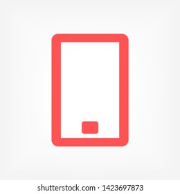 Phone Vector icon . Lorem Ipsum Illustration design
