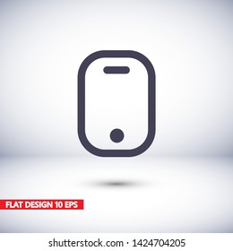 Phone Vector icon . Lorem Ipsum Illustration design