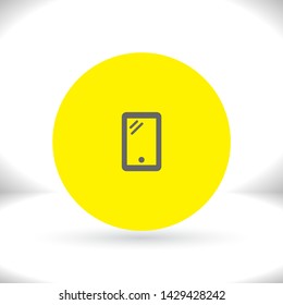 Phone Vector icon . Lorem Ipsum Illustration design