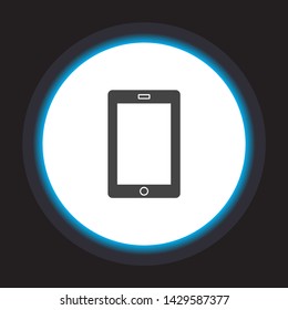 Phone Vector icon . Lorem Ipsum Illustration design