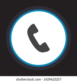 Phone Vector icon . Lorem Ipsum Illustration design