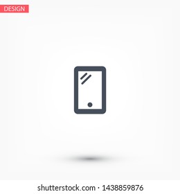 Phone Vector icon . Lorem Ipsum Illustration design