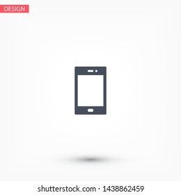 Phone Vector icon . Lorem Ipsum Illustration design