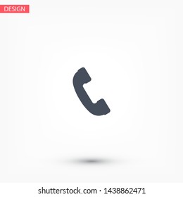 Phone Vector icon . Lorem Ipsum Illustration design