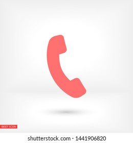 phone vector icon , Lorem ipsum flat design