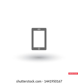 Phone Vector icon . Lorem Ipsum Illustration design