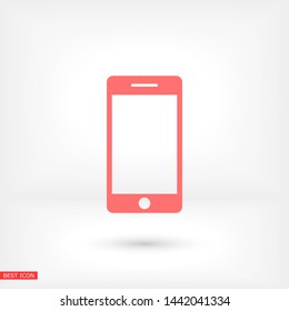 phone vector icon , Lorem ipsum flat design