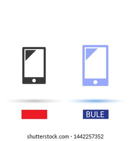 Phone Vector icon . Lorem Ipsum Illustration design