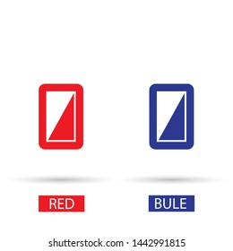 Phone Vector icon . Lorem Ipsum Illustration design