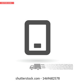 Phone Vector icon . Lorem Ipsum Illustration design
