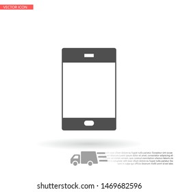 Phone Vector icon . Lorem Ipsum Illustration design