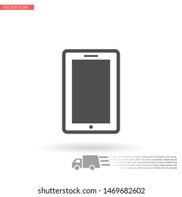 Phone Vector icon . Lorem Ipsum Illustration design