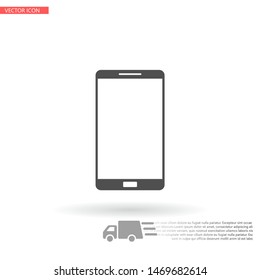 Phone Vector icon . Lorem Ipsum Illustration design