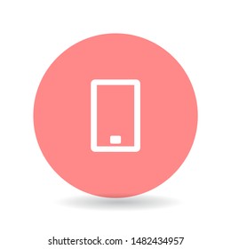 Phone Vector icon . Lorem Ipsum Illustration design
