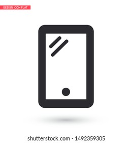 Phone Vector icon . Lorem Ipsum Illustration design