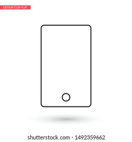 Phone Vector icon . Lorem Ipsum Illustration design