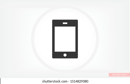 Phone Vector icon . Lorem Ipsum Illustration design