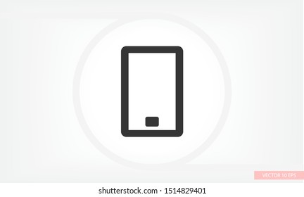 Phone Vector icon . Lorem Ipsum Illustration design