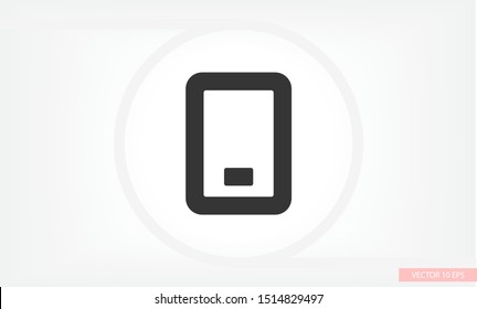 Phone Vector icon . Lorem Ipsum Illustration design