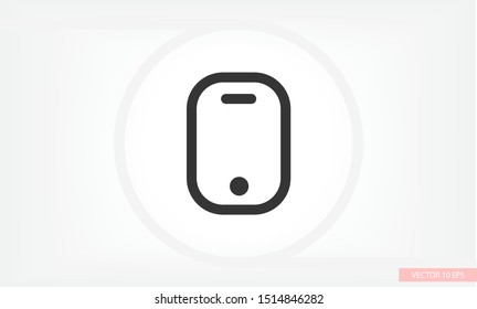 Phone Vector icon . Lorem Ipsum Illustration design