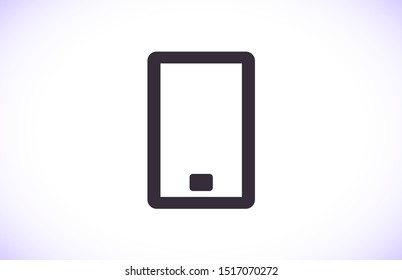Phone Vector icon . Lorem Ipsum Illustration design